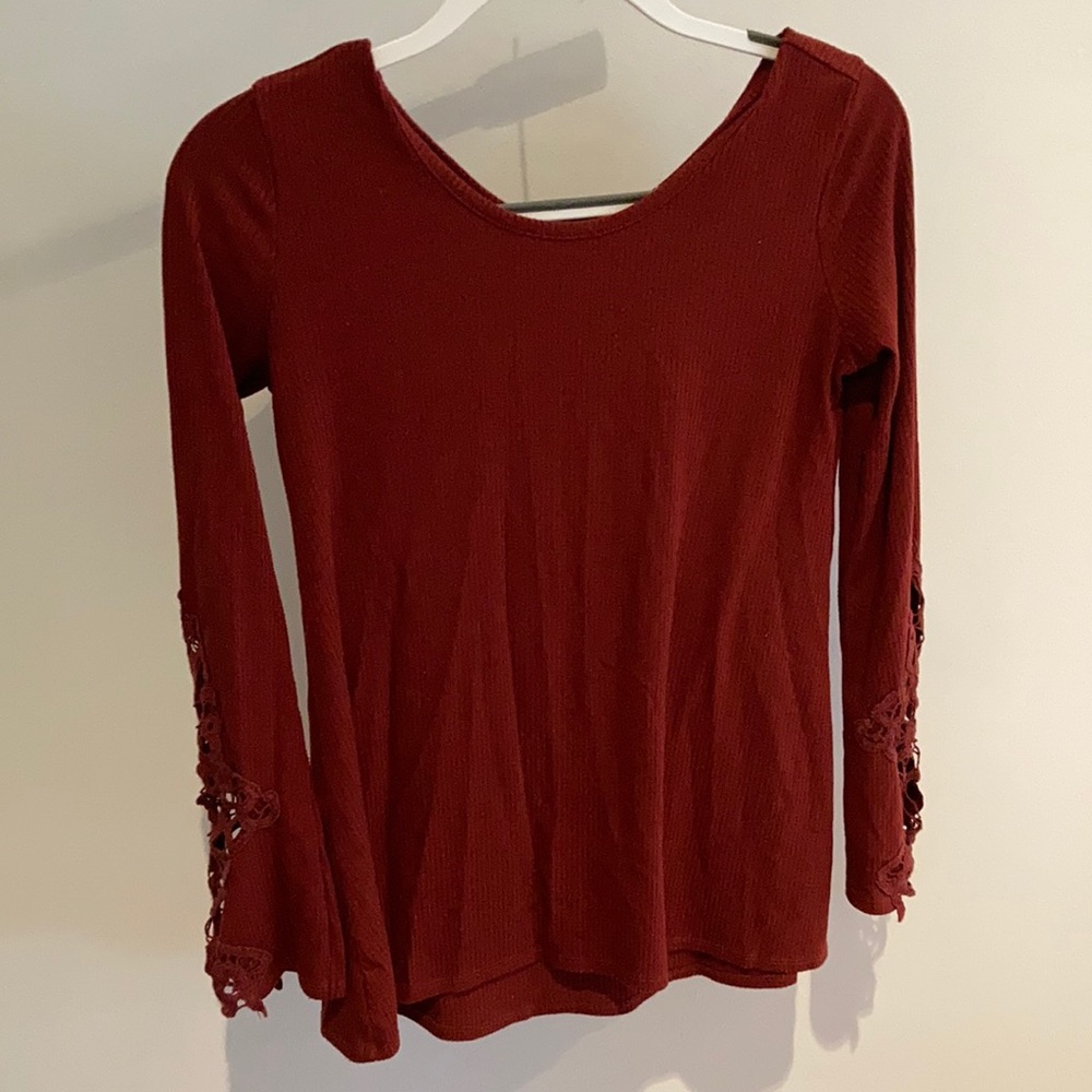 Rust colored top